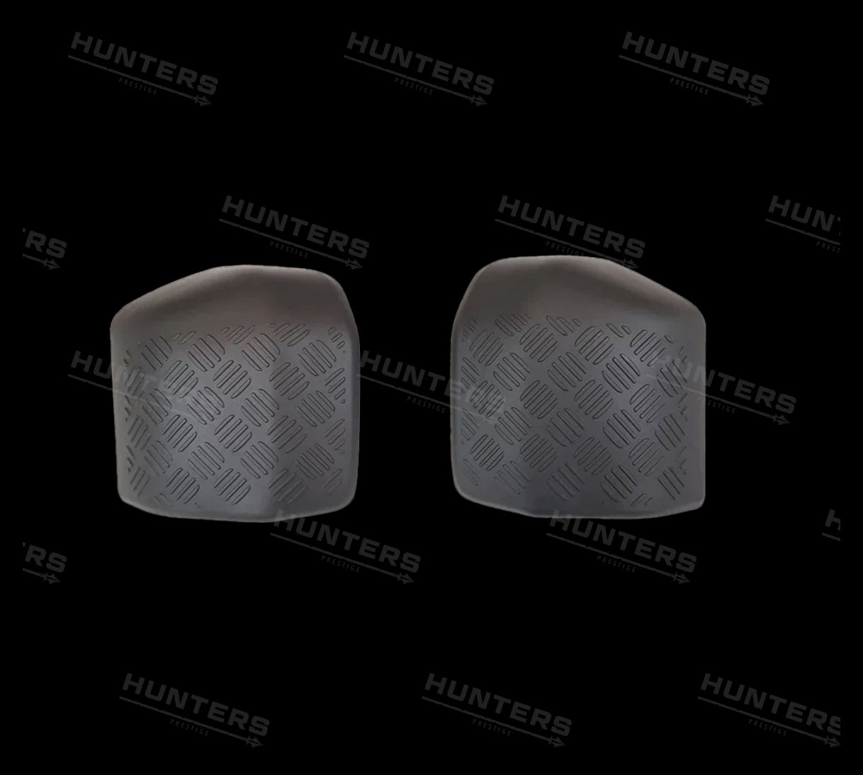 Defender L663 Chequer Plate Door Mirror Covers-90/110/130