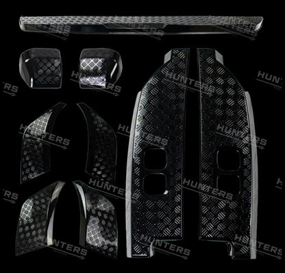 9-Piece Chequer Plate Exterior Kit