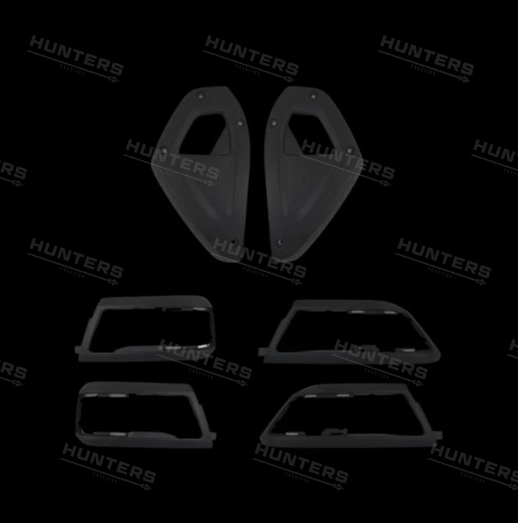 Defender L663 Genuine Land Rover Satin Black Interior Kit