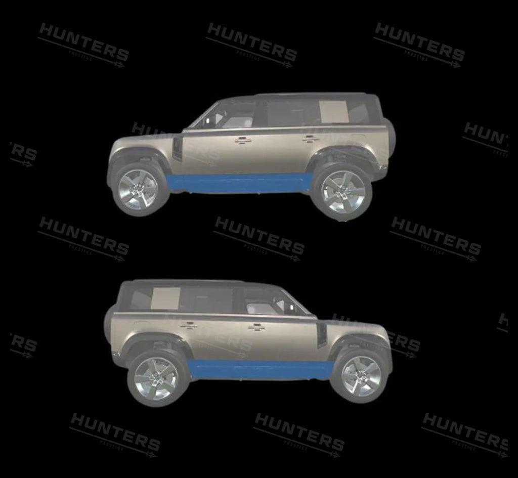 Hunters Custom Defender Defender L663 Gloss Black Exterior Kit – Hunters Prestige