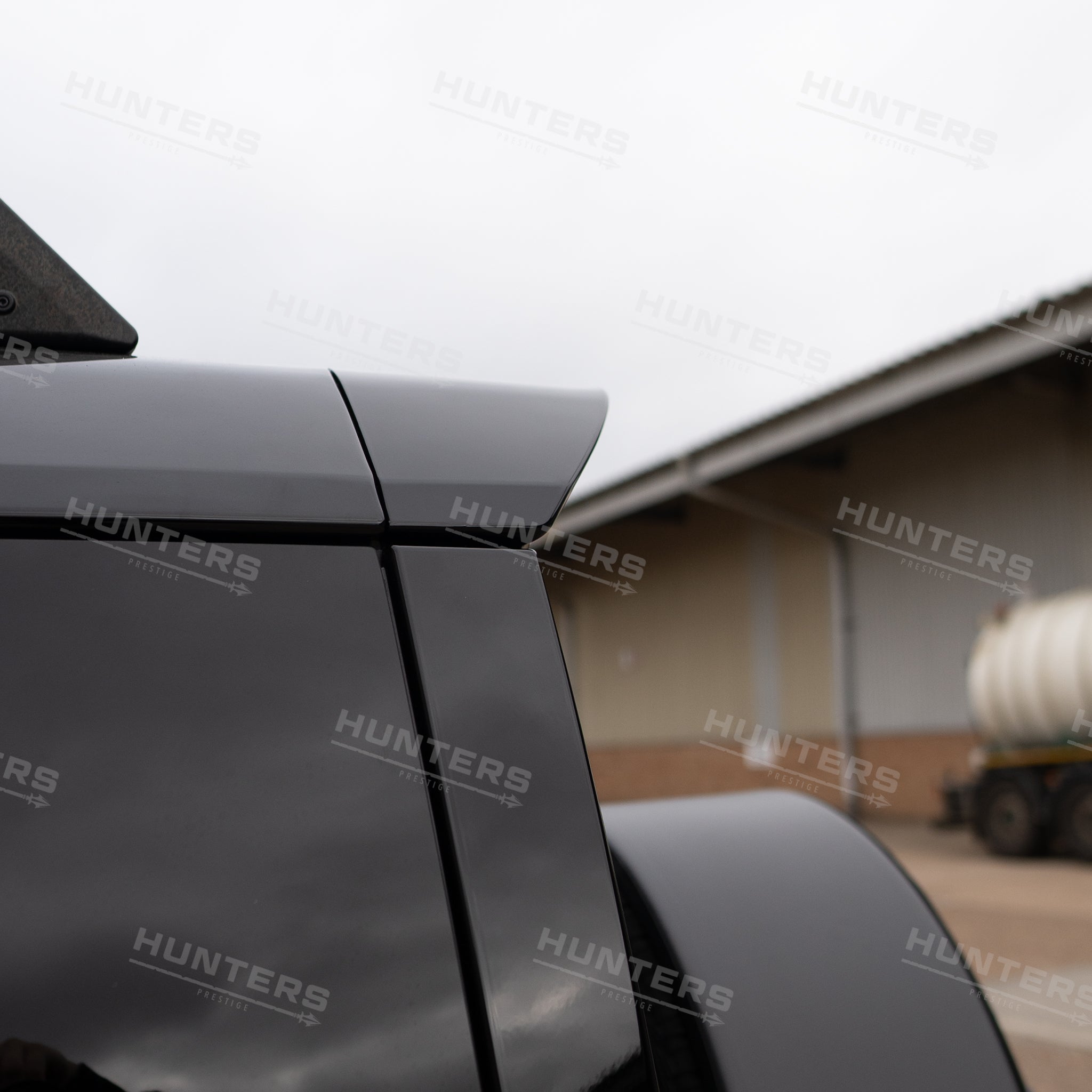 Defender L663 Santorini Black Rear Replacement Spoiler-V2