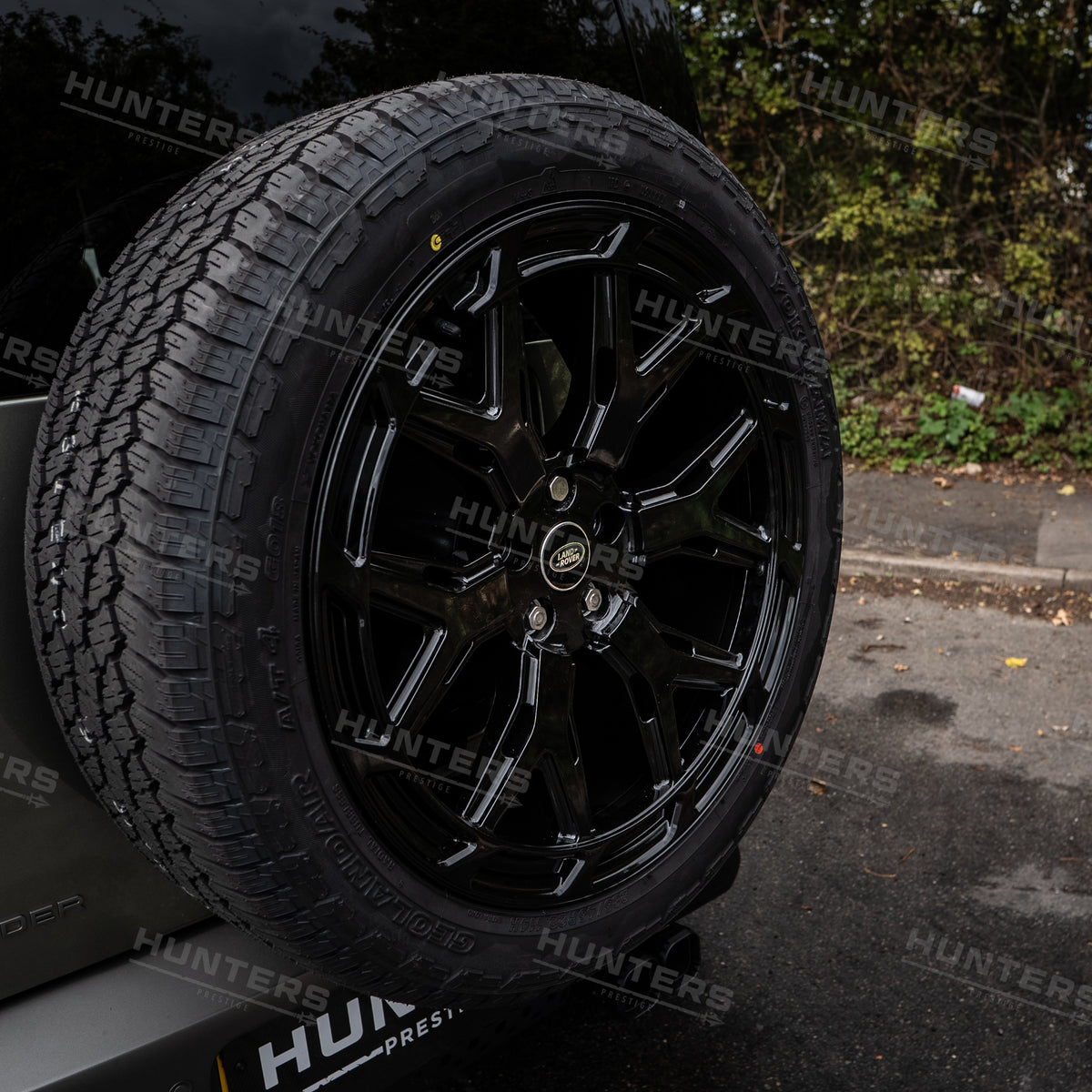 22" Hawke Havoc Alloy Wheel Set (Set of 4) Gloss Black