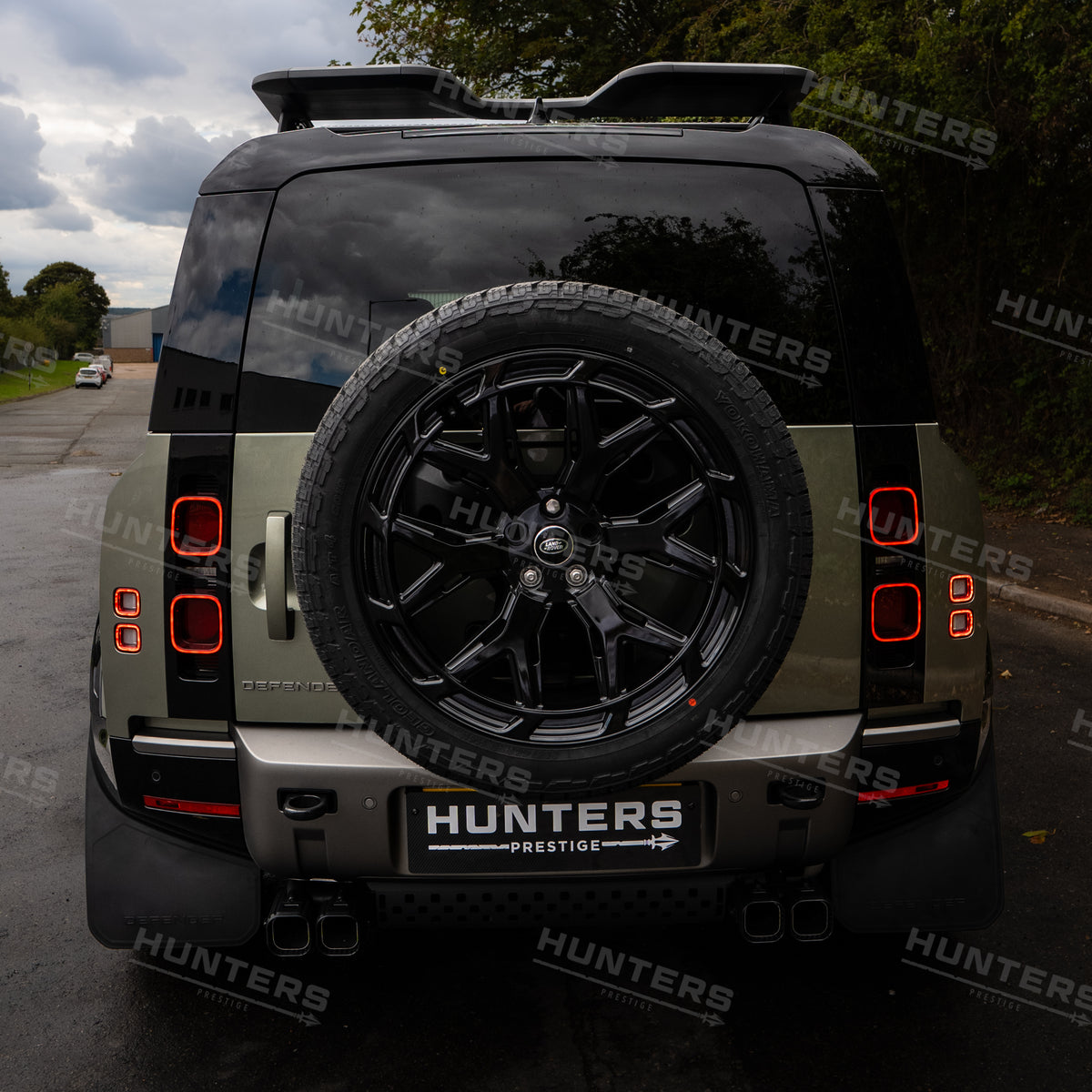 22" Hawke Havoc Alloy Wheel Set (Set of 4) Gloss Black