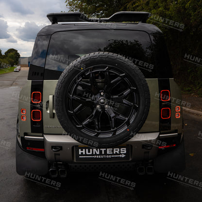 22" Hawke Havoc Alloy Wheel Set (Set of 4) Gloss Black