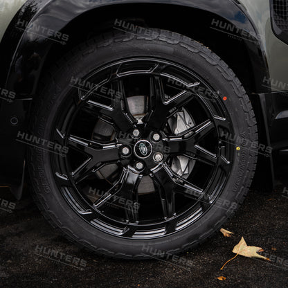 22" Hawke Havoc Alloy Wheel Set (Set of 4) Gloss Black