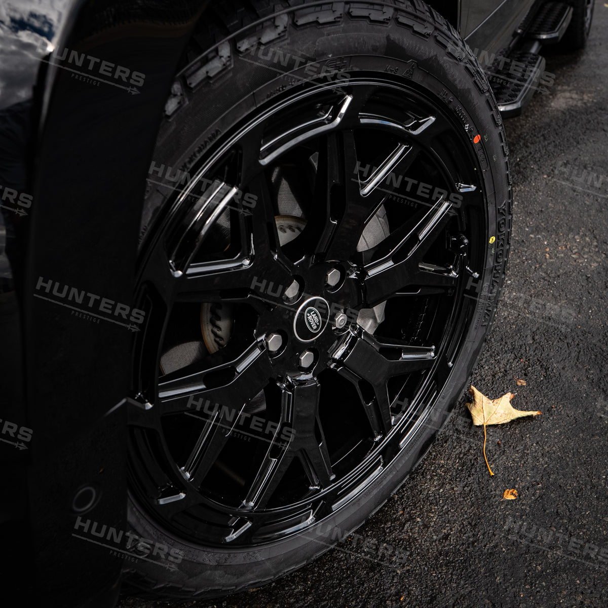 22" Hawke Havoc Alloy Wheel Set (Set of 4) Gloss Black