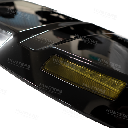 Hunters Gloss Black Roof Light Pod Kit