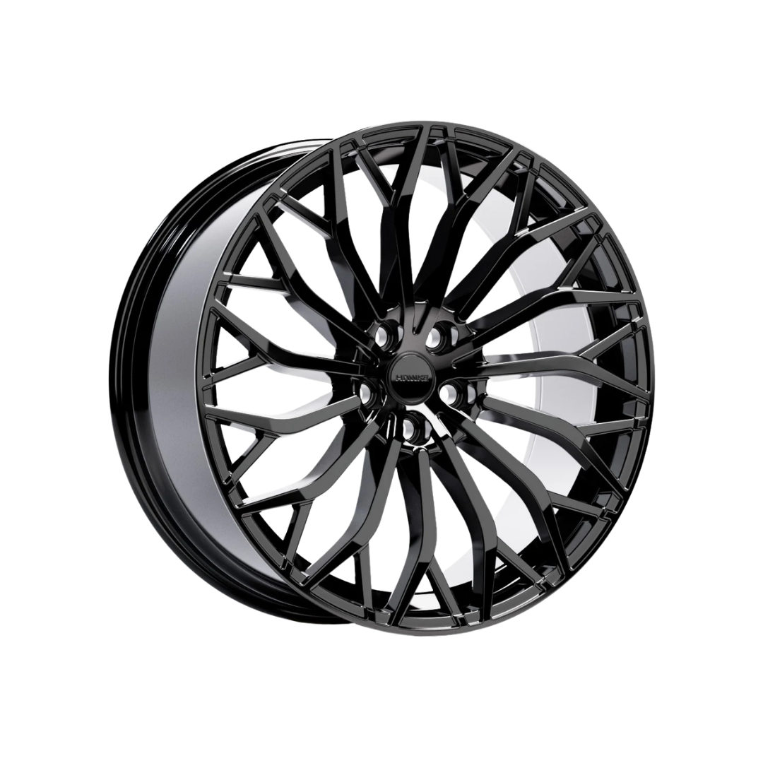 22" Hawke Zenith Alloy Wheel Set (Set of 4) Gloss Black