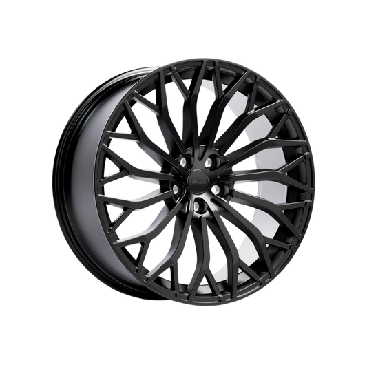 22" Hawke Zenith Alloy Wheel Set (Set of 4) Matt Black