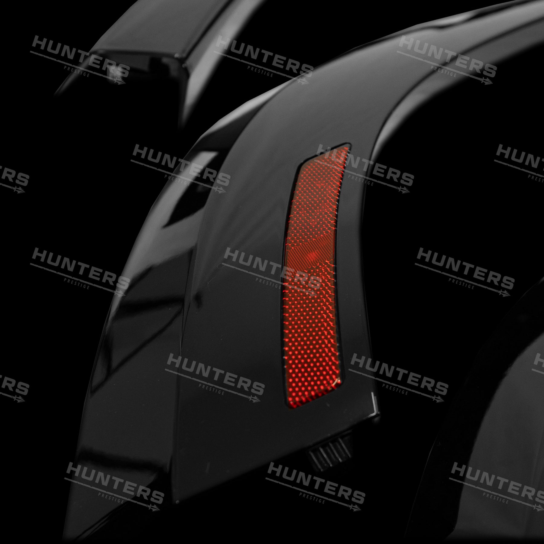 Hunters Custom Defender Defender L663 110 Wide Wheel Arch Kit - Gloss Black – Hunters Prestige