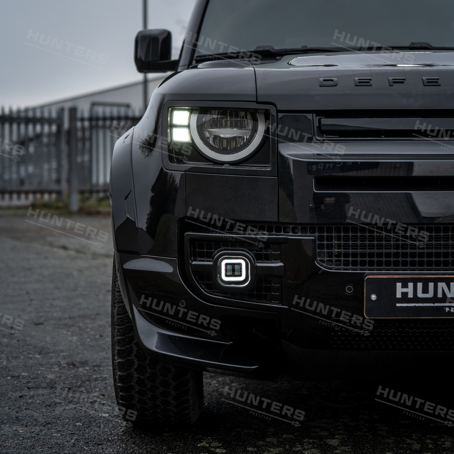 Raptor Style Black 110 Wide Wheel Arch Kit