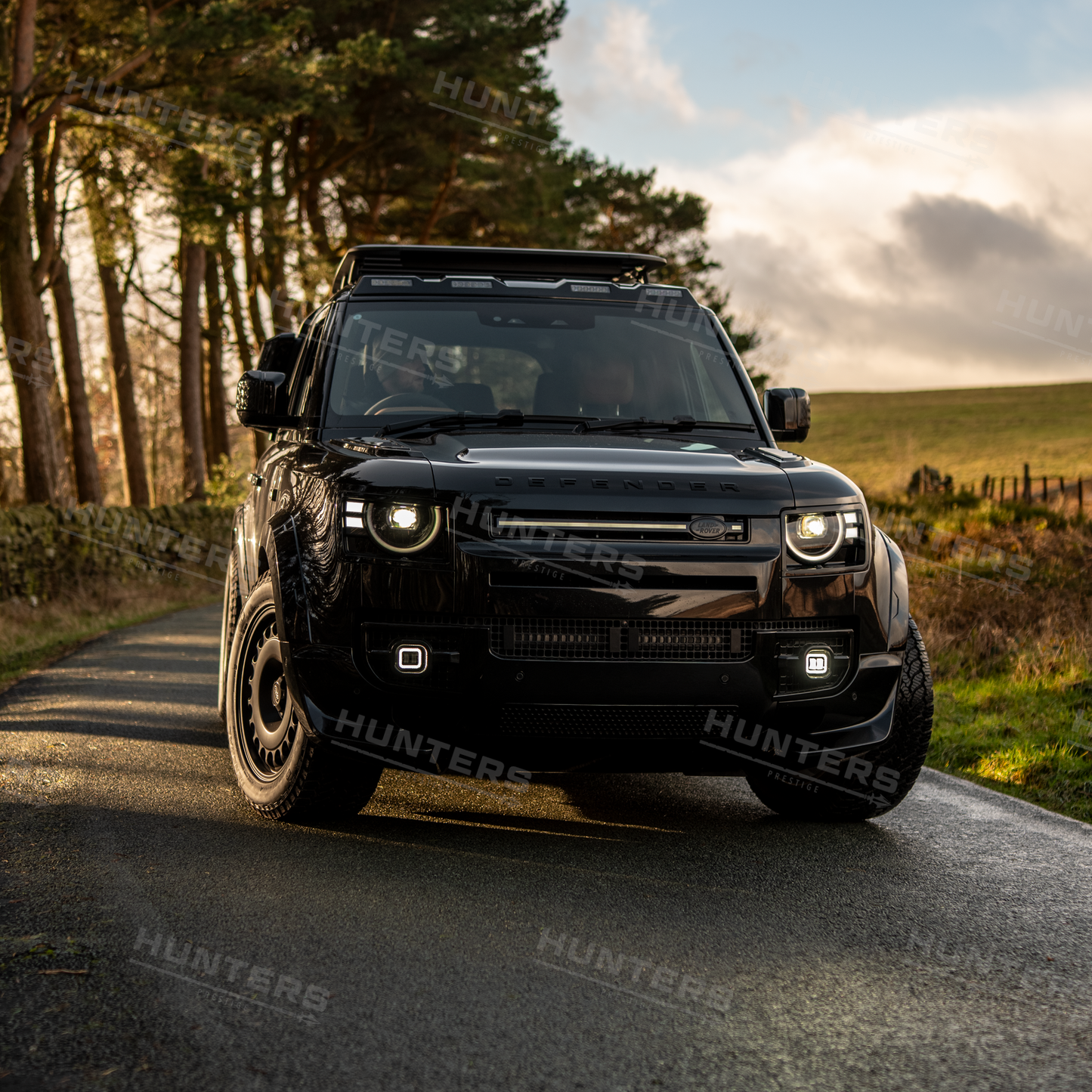 Raptor Style Black 110 Wide Wheel Arch Kit