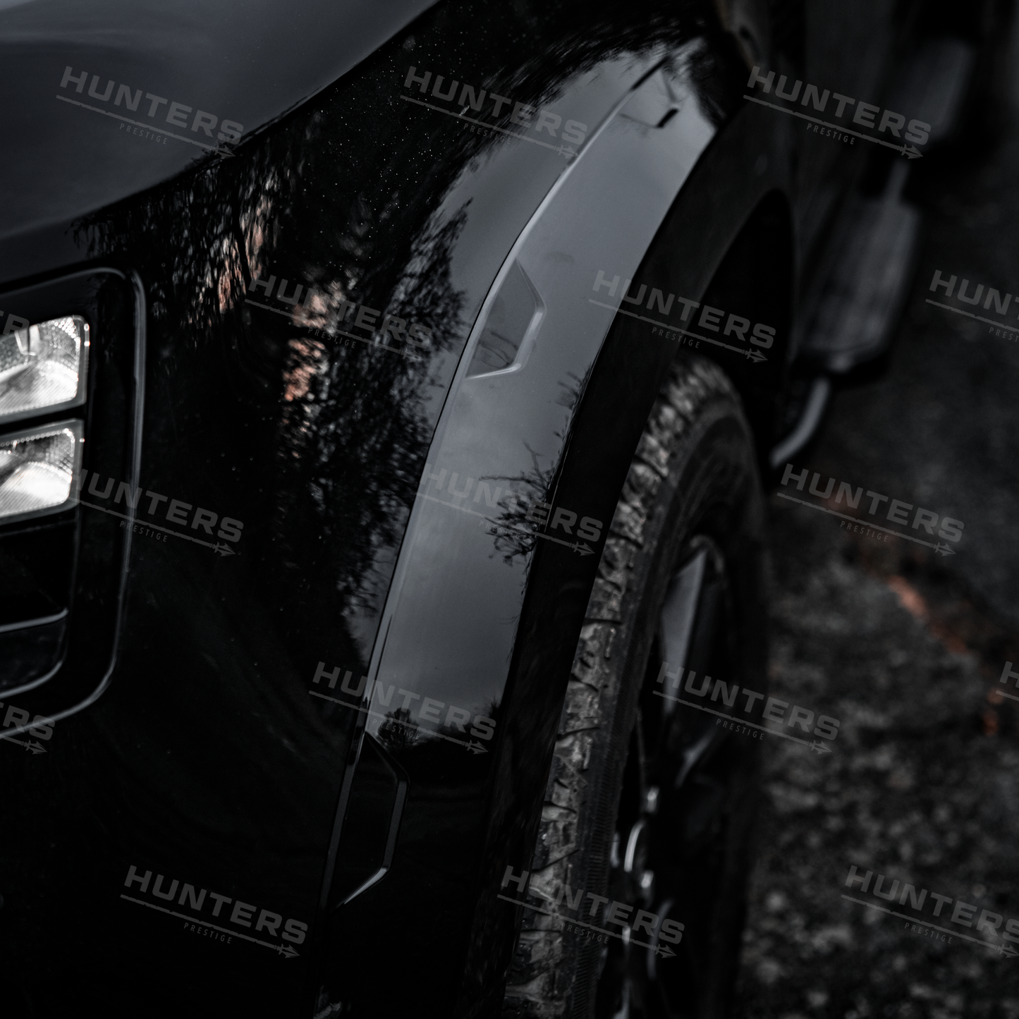 Raptor Style Black 110 Wide Wheel Arch Kit