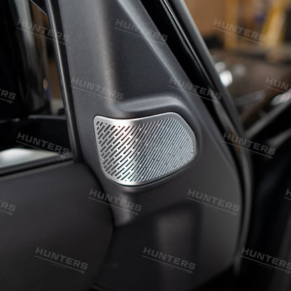 L663 New Defender Hunters Premium Interior Speaker Cover Set