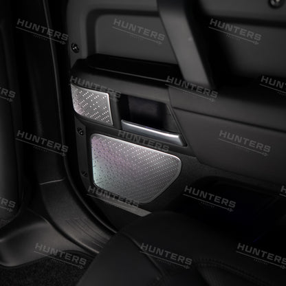 L663 New Defender Hunters Premium Interior Speaker Cover Set