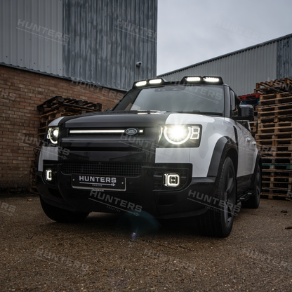 New Land Rover Defender L663 Square Fog Light / DRL