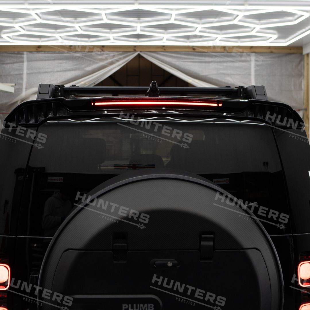 Defender L663 Gloss Black Rear Replacement Spoiler-V3