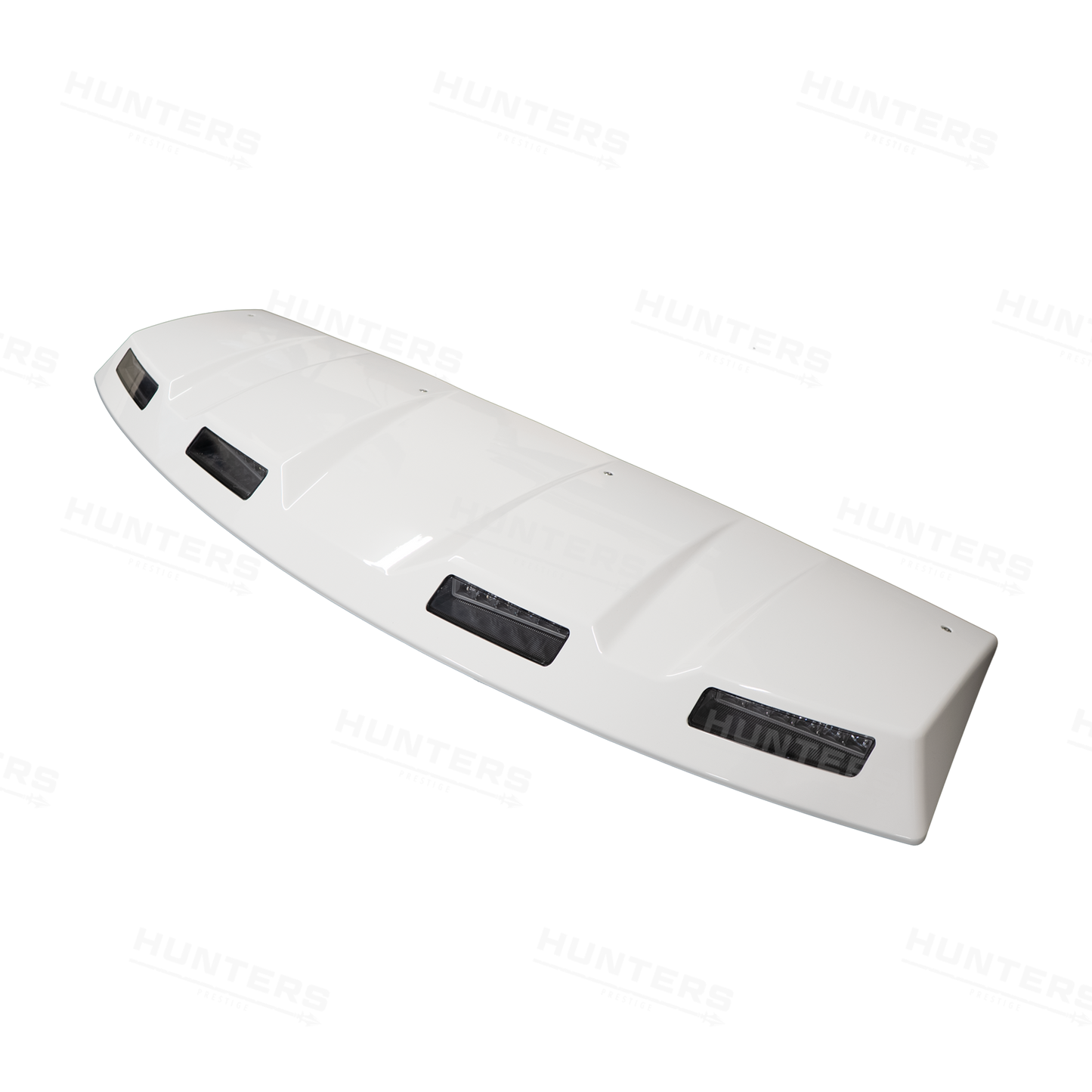 Hunters Gloss Black Slimline Roof Light Pod Kit