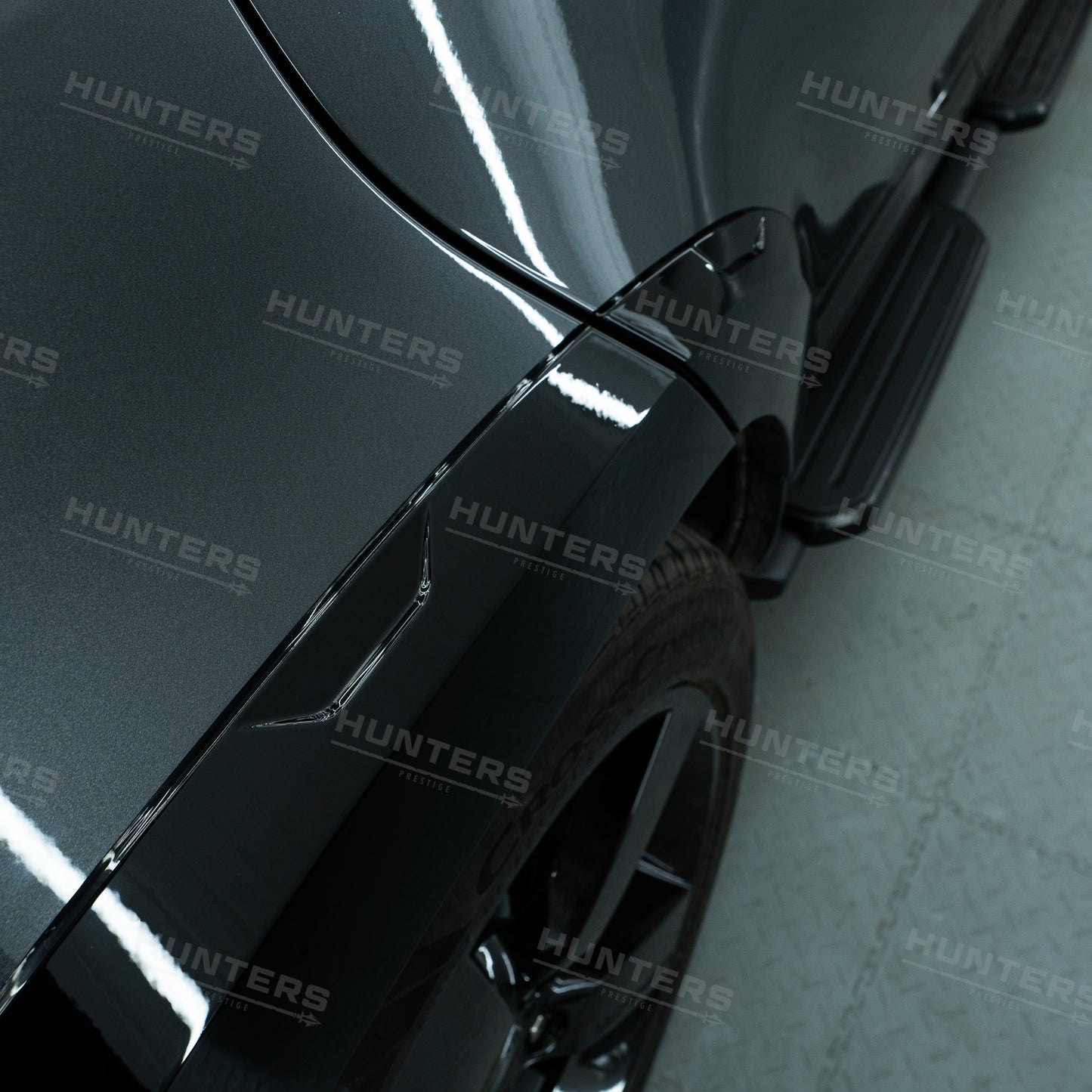 Raptor Style Gloss Black 110 Wide Wheel Arch Kit