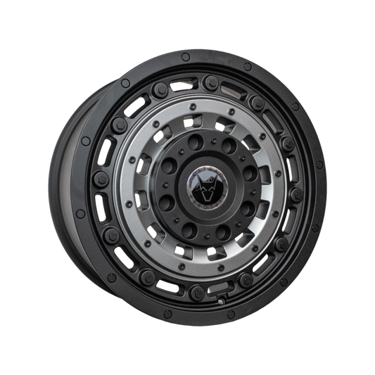 18" Wolfrace Explorer Overland II Matt Black Gunmetal Alloy Wheel Set (Set of 4)
