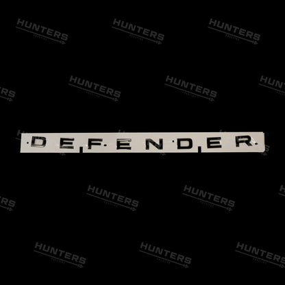 Genuine LR New Defender L663 Gloss Black Badges