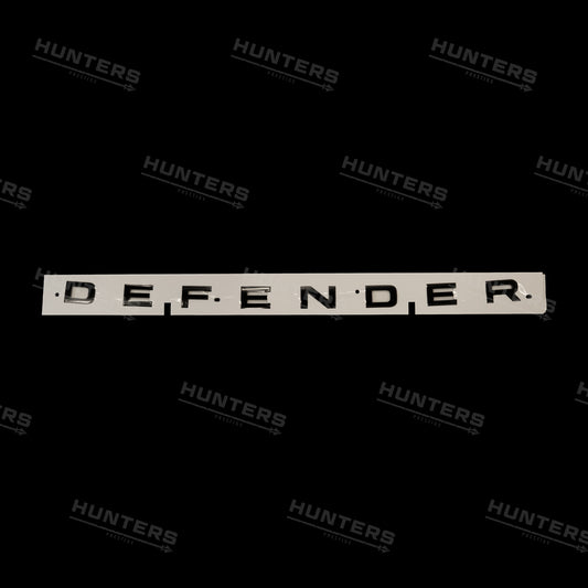 Genuine LR New Defender L663 Gloss Black Badges