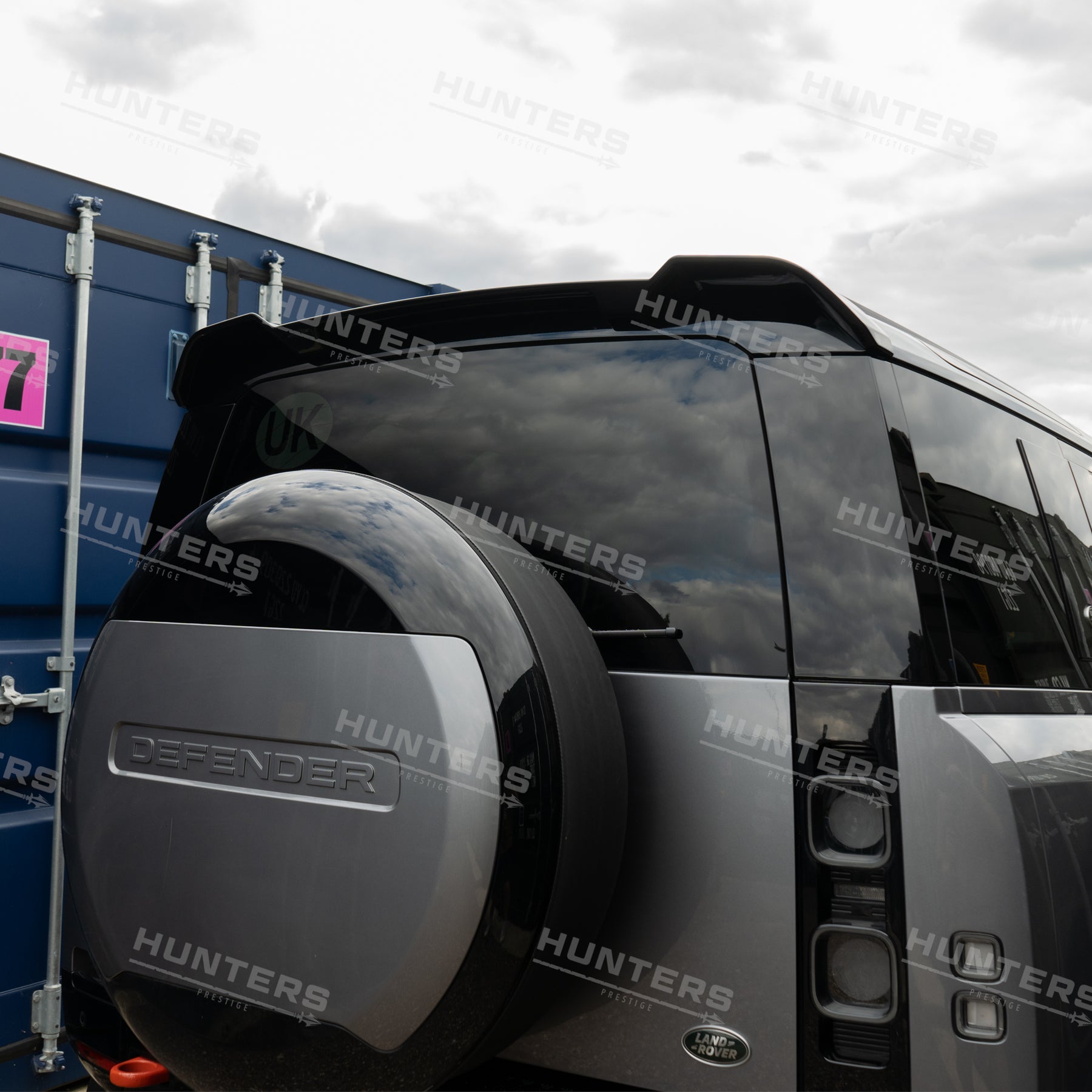 L663 Rear Spoiler Defender L663 Gloss Black Rear Spoiler – Hunters Prestige