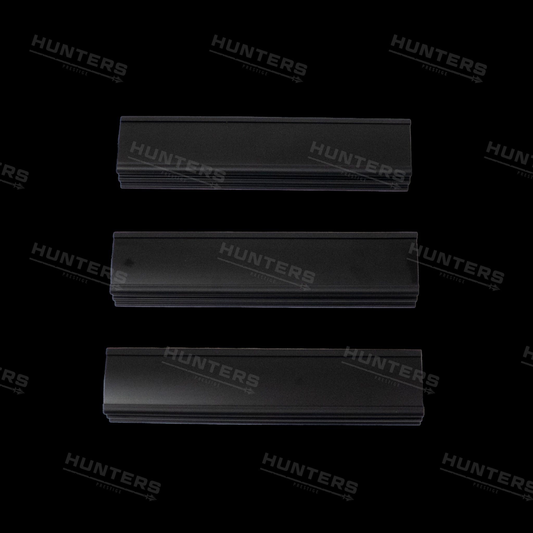Defender L663 Deployable Ladder Rungs - Gloss Black set of 3
