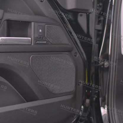 L663 New Defender Hunters Premium Interior Speaker Cover Set