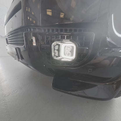 New Land Rover Defender L663 Square Fog Light / DRL