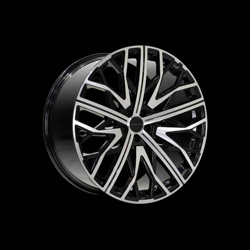22 inch Riviera RV131 Black Polished Alloy Wheel (Set of 4) - House of Vulkan