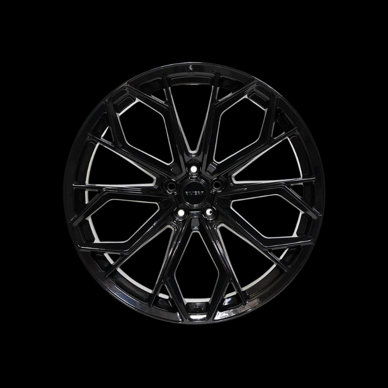22 inch Riviera RV133 Gloss Black Alloy Wheel (Set of 4) - House of Vulkan