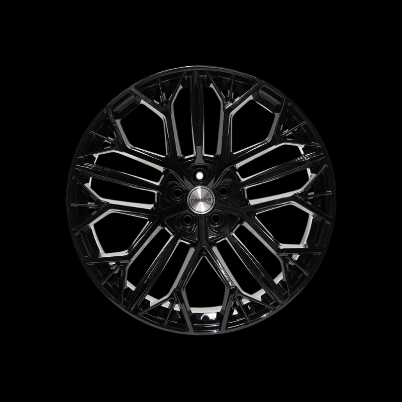 22 inch Riviera RV198 Gloss Black Alloy Wheel (Set of 4) - House of Vulkan