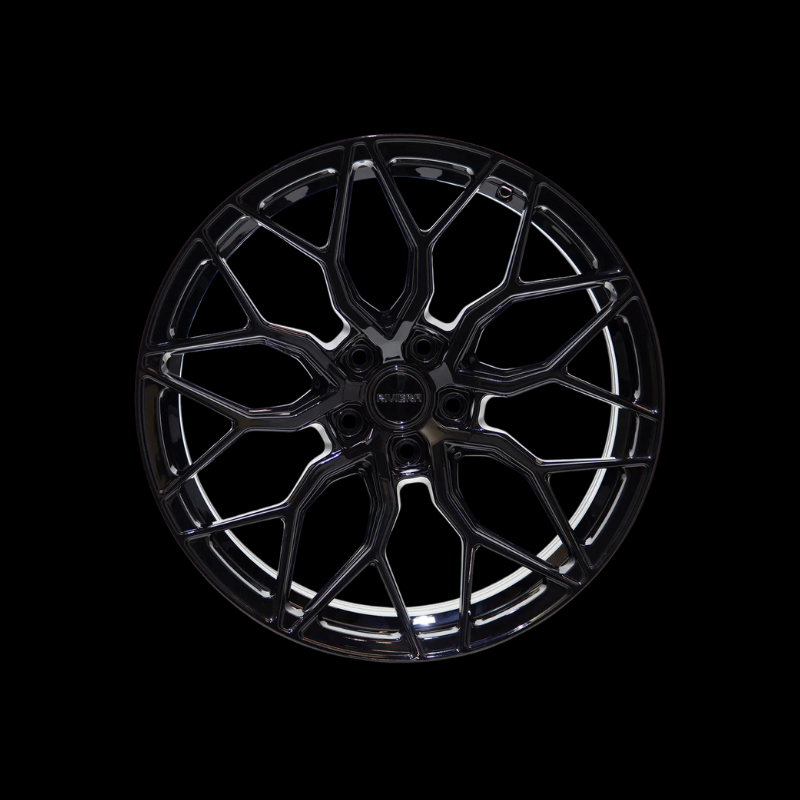 23 inch Riviera RF108 Gloss Black Forged Alloy Wheel (Set of 4 ...