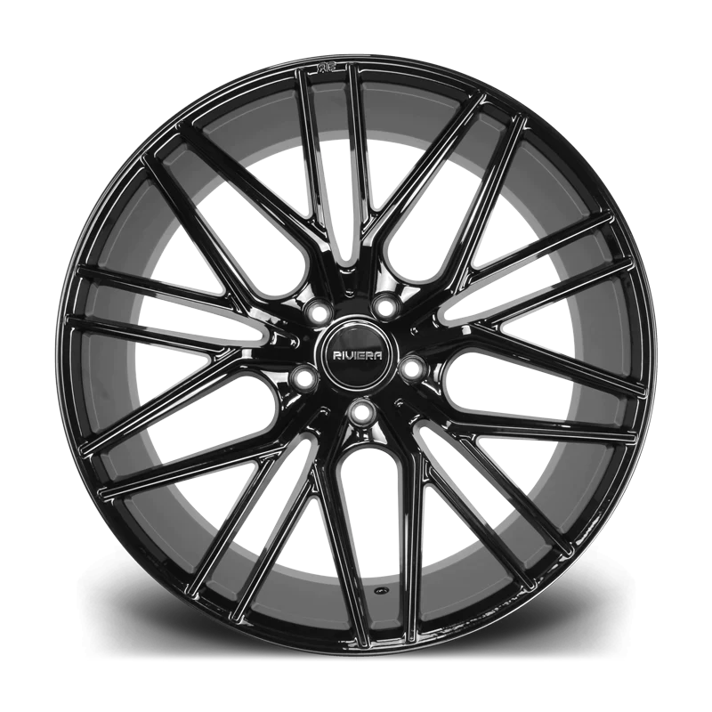 22 inch Riviera RV130 Gloss Black Alloy Wheel (Set of 4) - House of Vulkan