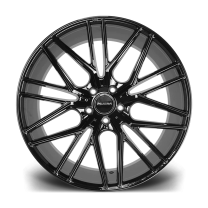 22 inch Riviera RV130 Gloss Black Alloy Wheel (Set of 4)