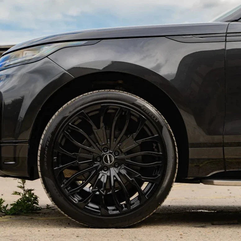 22 inch Riviera RV134 Black Polished Alloy Wheel (Set of 4) - House of Vulkan